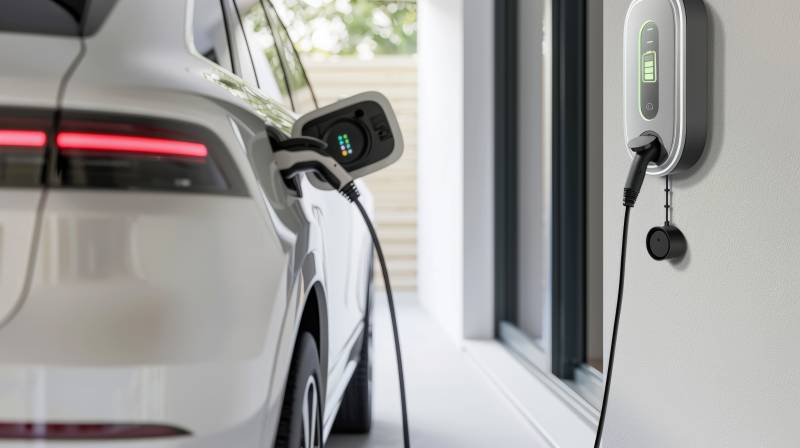 Borne de recharge véhicule électrique volta X