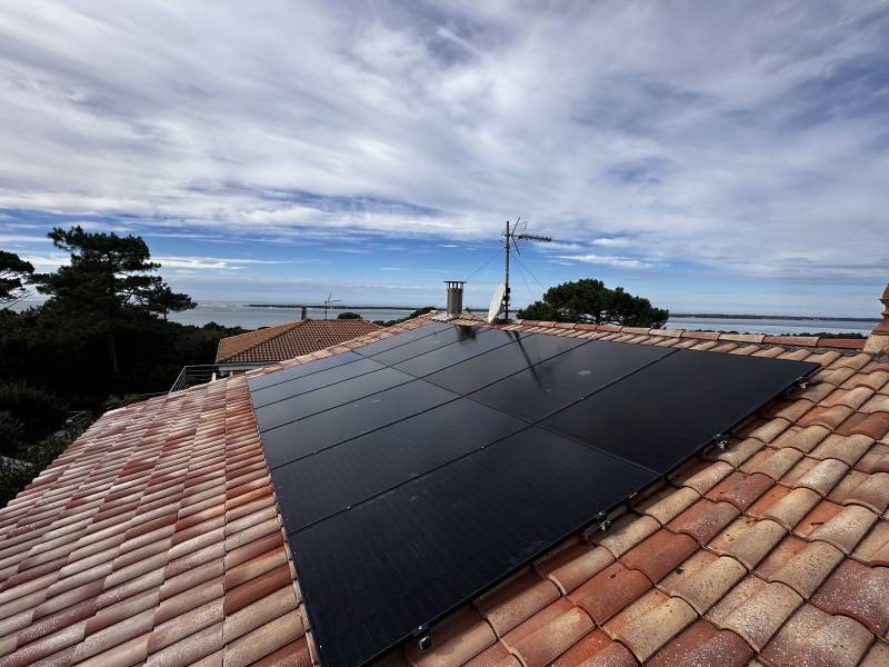 Sunpower P7 500wc installation solaire Pyla sur Mer