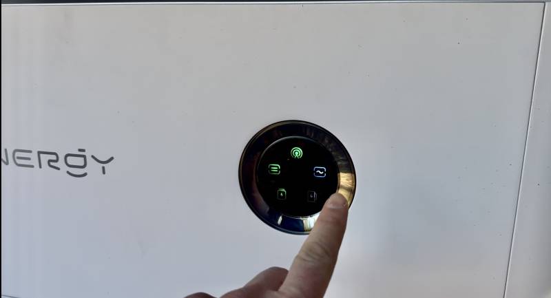 SIGENERGY logo AC en bleu : site isolé